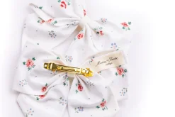 Daisy Meadow Bow in White