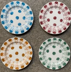 Daisy Plate in Green