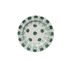 Daisy Plate in Green