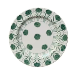 Daisy Plate in Green