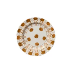 Daisy Plate in Orange