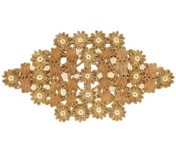 Daisy Runner in Natural & Ivory