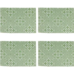 Damask Placemats, Set of 4