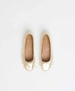 Dance Ballerina in Crinkled Gold