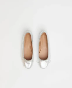 Dance Ballerina in Crinkle Silver