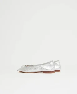 Dance Ballerina in Crinkle Silver