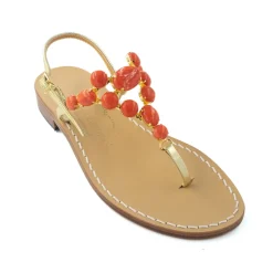 Danielle Leather Thong Sandal