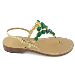 Danielle Leather Thong Sandal