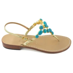 Danielle Leather Thong Sandal