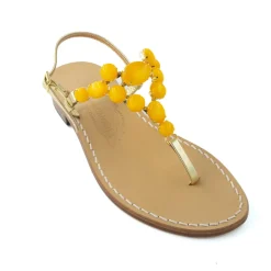 Danielle Leather Thong Sandal
