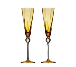 Daphne Flute in Amber