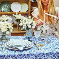 Darcey Blue Tablecloth