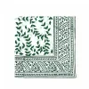 Dark Green Leaves Napkin, Set of 4