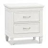 Darlington Assembled Nightstand in Warm White