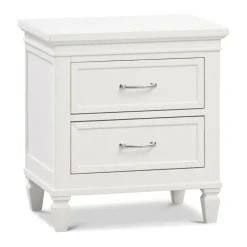 Darlington Assembled Nightstand in Warm White