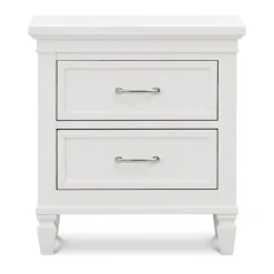 Darlington Assembled Nightstand in Warm White