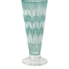 D’Ascoli Donatello Flute Glasses in Turquoise, Set of 6