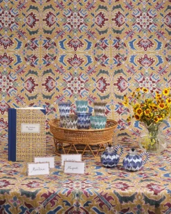 D’Ascoli Donatello Flute Glasses in Walnut, Set of 6