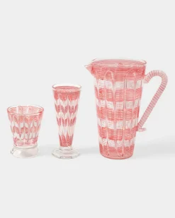 D'Ascoli Donatello Glasses, Ruby, Set of 6