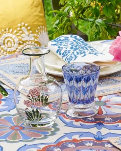 D'Ascoli Donatello Glasses, Sapphire, Set of 6