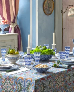 D'Ascoli Donatello Glasses, Sapphire, Set of 6