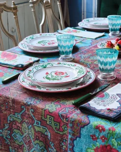 D'Ascoli Donatello Glasses, Turquoise, Set of 6