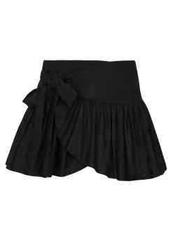 Day & Night Sarong Skirt in Black