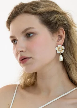 Deborah Earrings in Champagne
