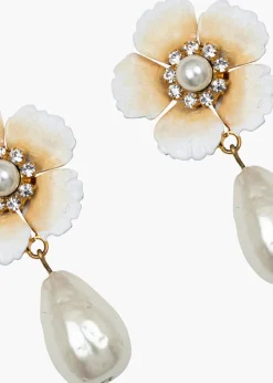 Deborah Earrings in Champagne