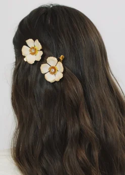 Debreanna Hair Clips in Champagne