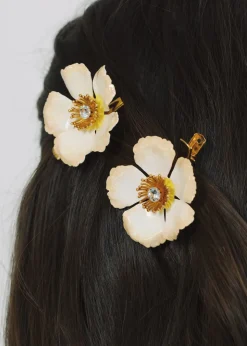 Debreanna Hair Clips in Champagne