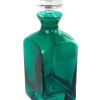 Decanter in Emerald Green