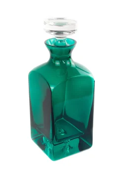 Decanter in Emerald Green