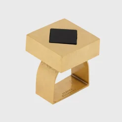 Deco Cube Napkin Rings, Set of Four