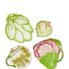 Decorative Leaf Plates, Set of 4