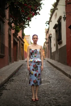 Delicias Skirt in Blue