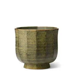 Delmara Small Cachepot in Cedar