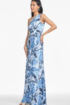 Delphine Gown in Ceylon Floribunda