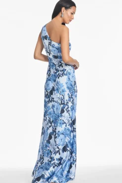 Delphine Gown in Ceylon Floribunda