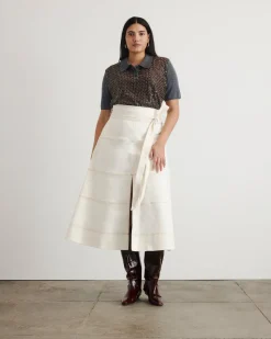 Denim Hudson Skirt in Chalk