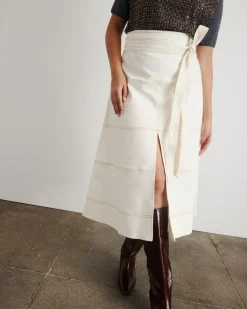 Denim Hudson Skirt in Chalk