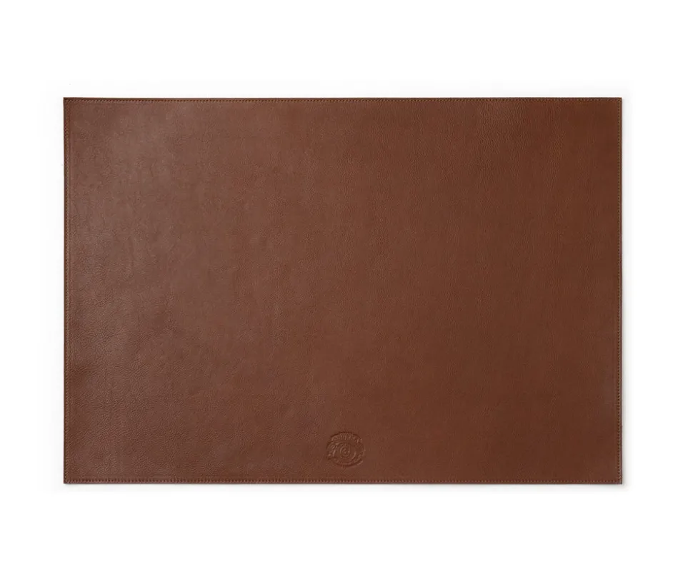 Desk Blotter in Vintage Leather
