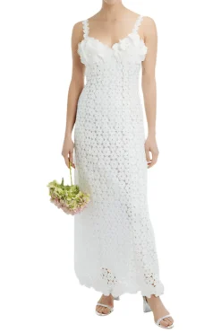 Destin Maxi Dress in White