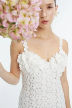 Destin Maxi Dress in White