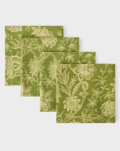 DESTREE x Cabana Napkins in Green, Set of 4