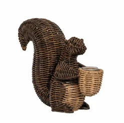 Devon Willow Squirrel Flameless Candle Holder