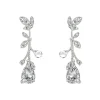 Diamond Citrus Vine Earrings