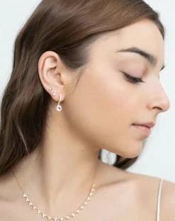 Diamond Cluster Necklace