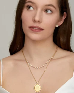 Diamond Edged Locket with Bespoke Engraving