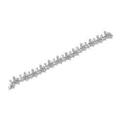 Diamond Fleur-De-Lys Bracelet